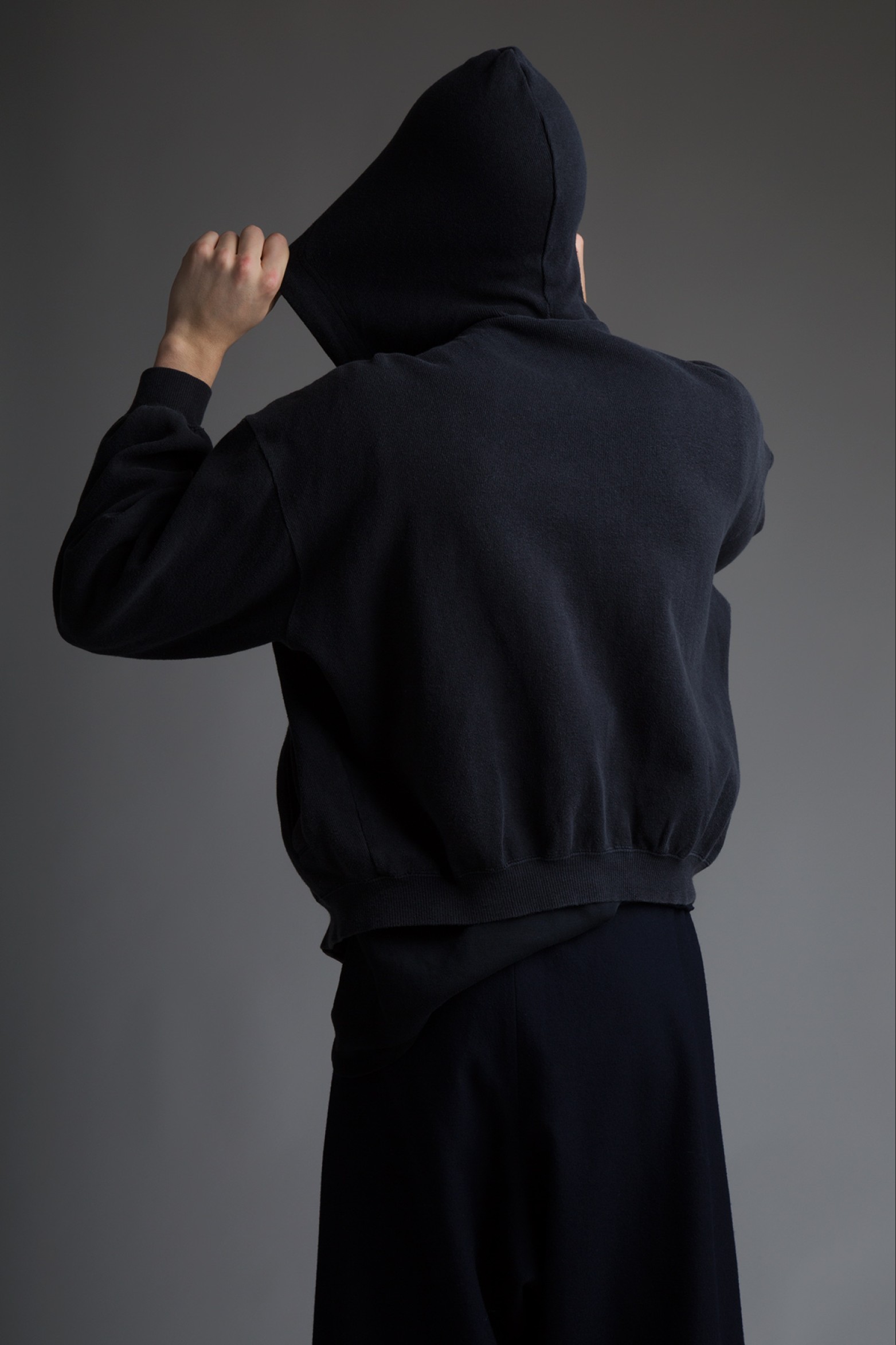 Vintage Men's Comme des Garçons Hooded Sweatshirt